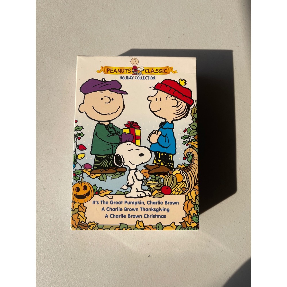 Peanuts Classic Holiday Collection DVD 3-Disc Set Charlie Brown Christmas